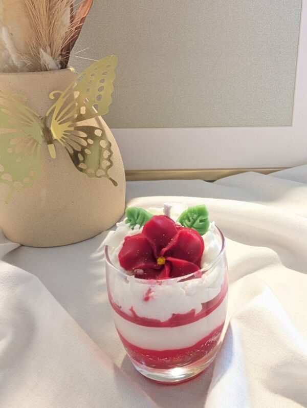Bougie TAILLE S     PERSONNALISABLE P'tite Fleur – Image 5