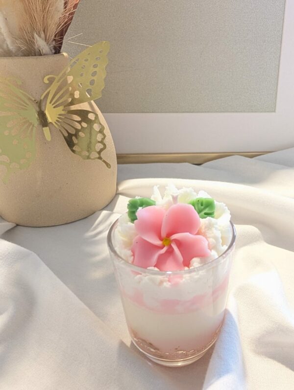 Bougie TAILLE S     PERSONNALISABLE P'tite Fleur – Image 6