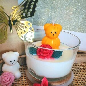 bougie à offrir, cadeau artisanal en cire de soja et de coco