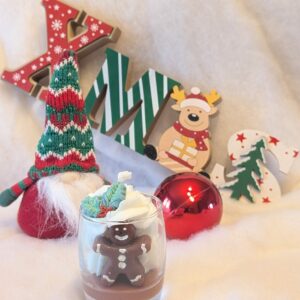 bougie de noel p'tit bonhomme taille S