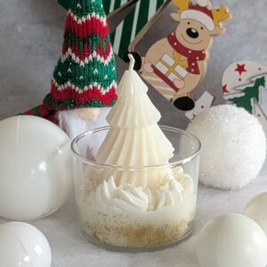 Bougie Taille M Sapin blanc