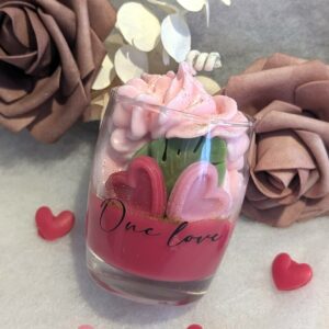bougie Saint-Valentin taille S