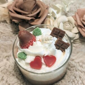 Bougie gourmande chocolat chaud